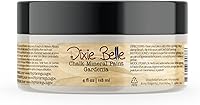 Vista 208 de Dixie Belle Paint Company - Pintura con acabado de tiza para muebles, color blanco lino (Drop Cloth), 8 fl oz, pintura mineral color blanco lino mate
