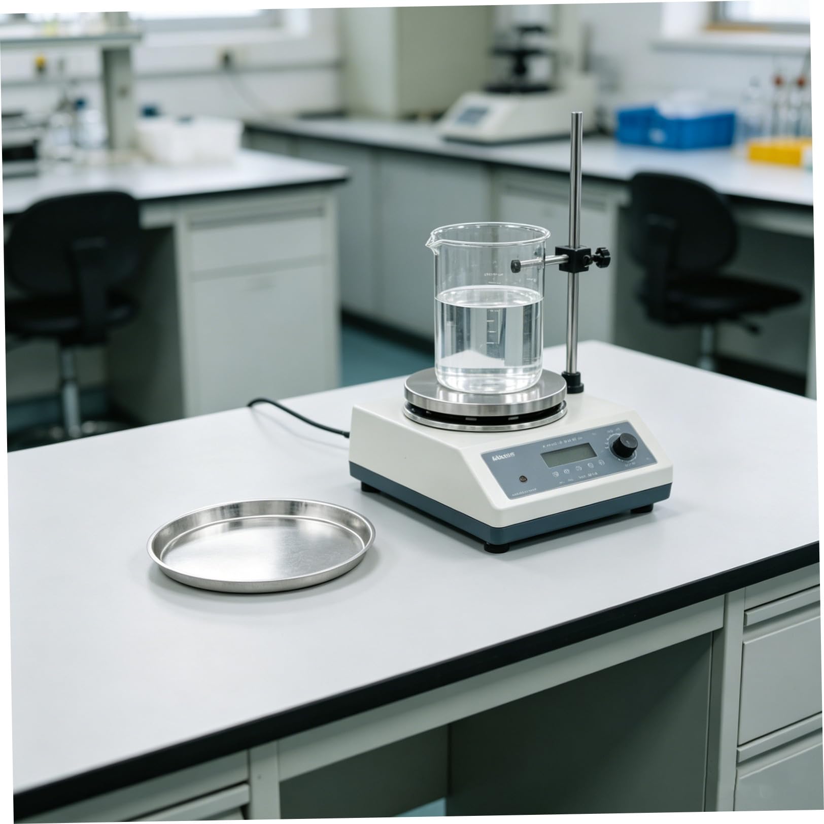 SHINEOFI 10 Pezzi Piatto con Precisione per Laboratorio di Pesata in Alluminio Resistente e Leggero per Pesare Polveri in Scientifico