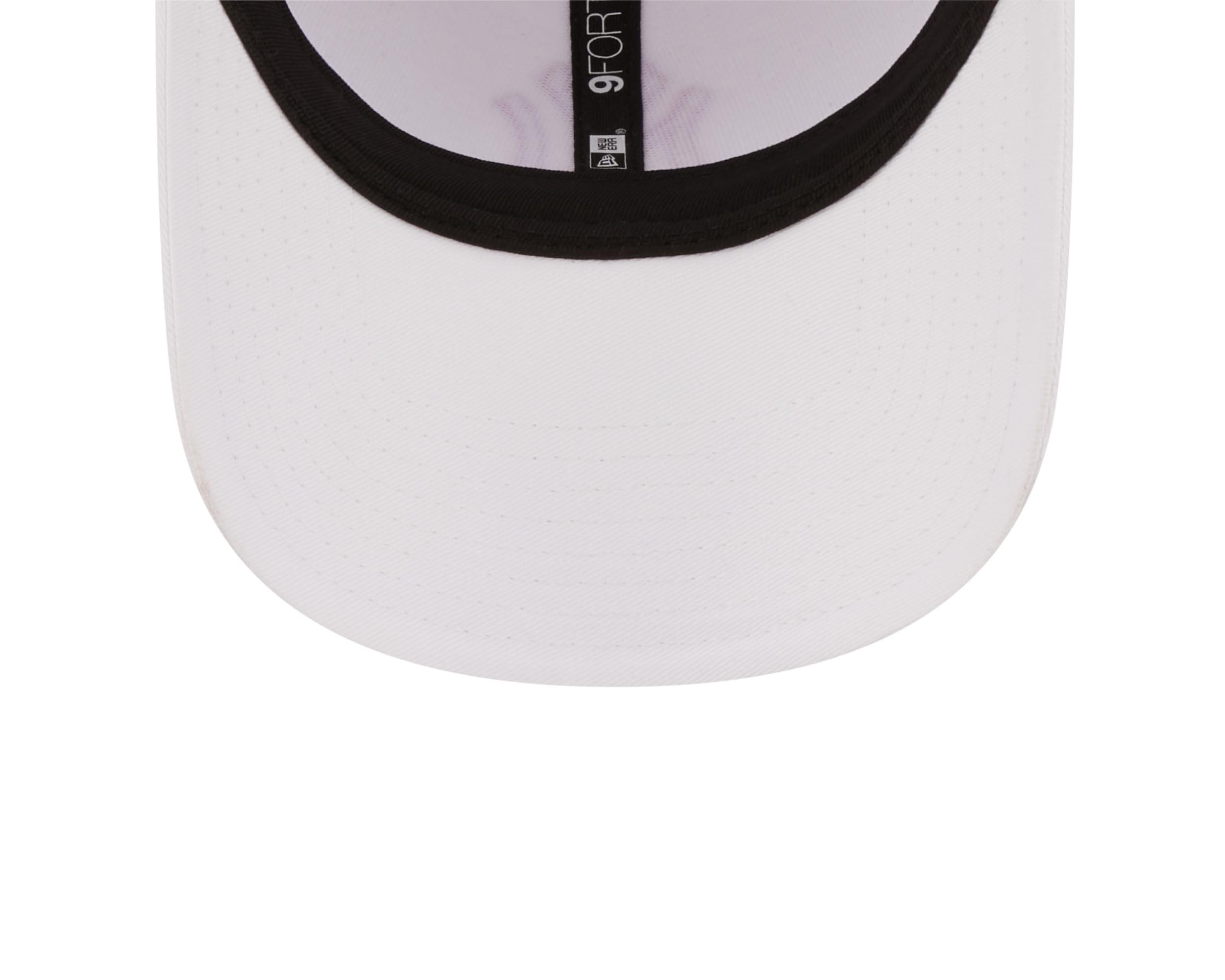 New Era NY Cappellino da Baseball Major League Baseball Berretto Bianco Visiera Curva Yankees Cappello