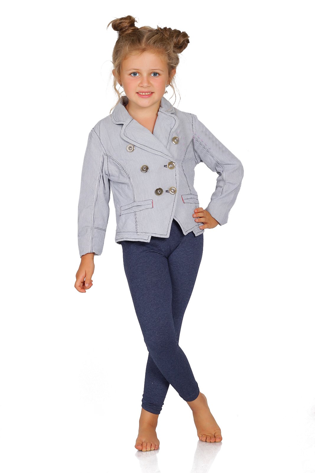 FUTURO FASHION Girls Children Full Length Plain Cotton Leggings Cycling Casual Wear Infant Trousers Leggings Solid Tights Pants for Kids — view 25