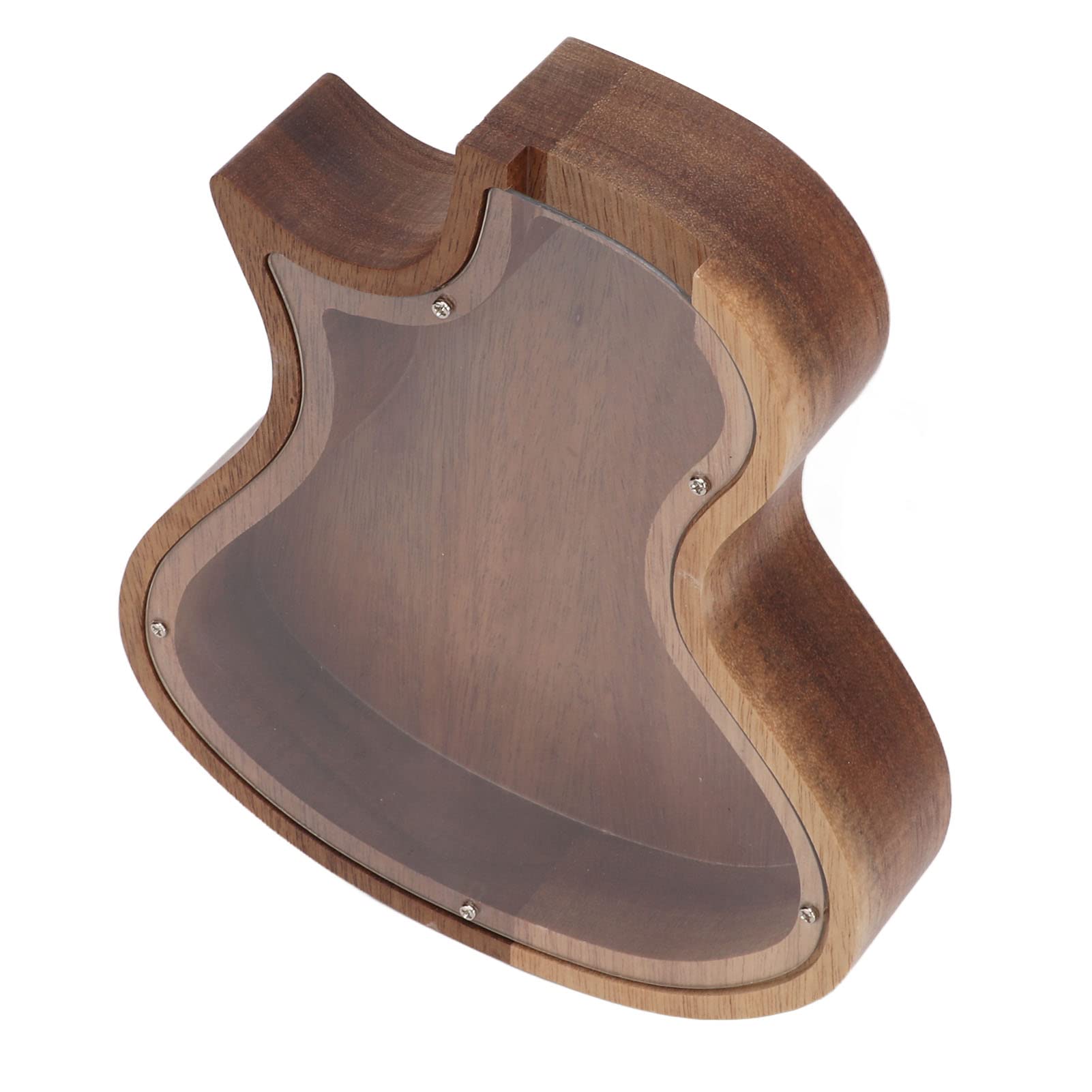 Tirelire en bois transparente de haute qualité pour une décoration soignée