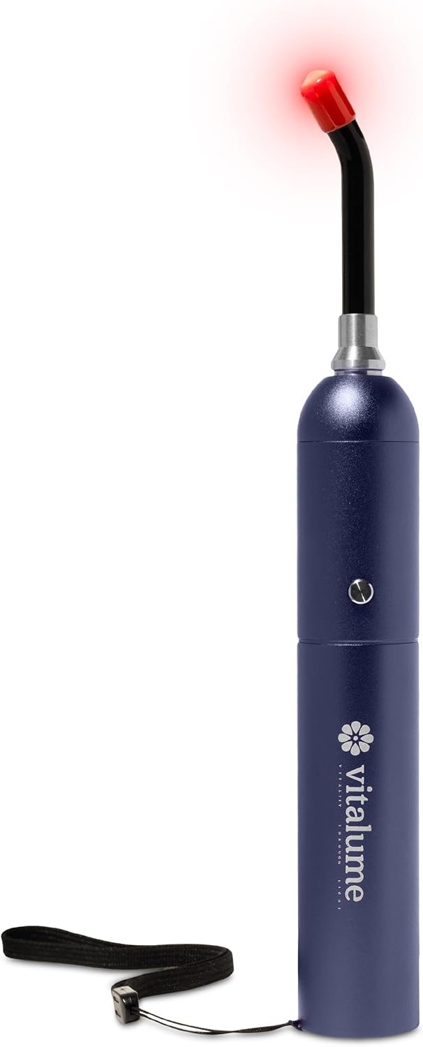 Vitalume 2 in 1 Red Light Therapy, Handheld Infrared Light