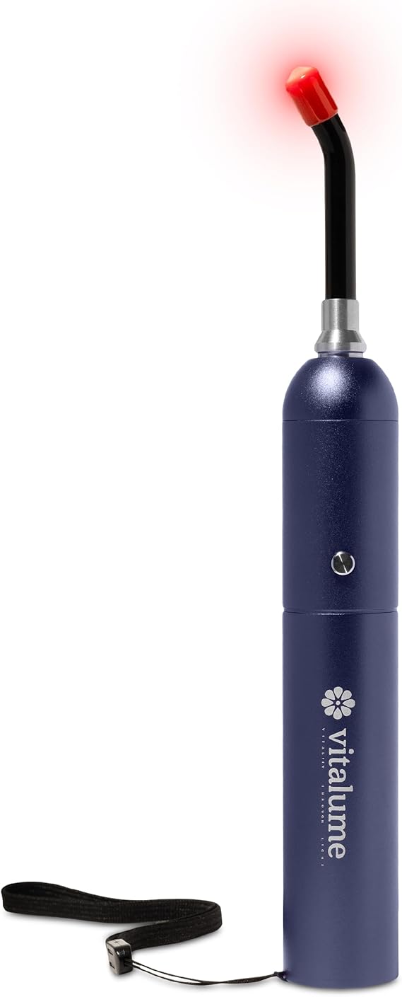 Vitalume 2 in 1 Red Light Therapy, Handheld Infrared Light