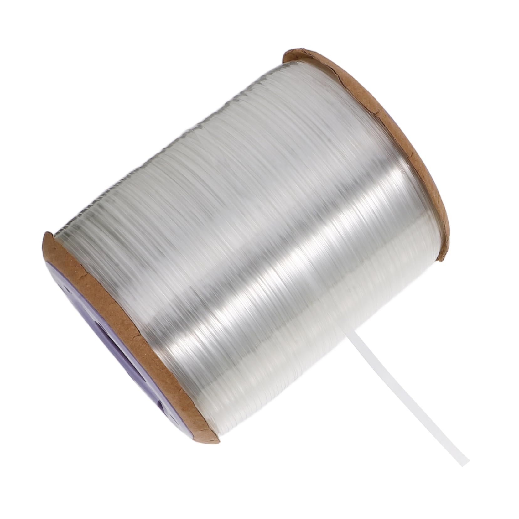 Tirantes de Sujetador Transparentes Tpu, 1 Rollo, 0, 6 Cm | Banda Elástica Invisible para Costura y Proyectos Diy, se Corta Facilidad, Compacto y Portátil