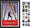 James Bond For Your Eyes Only A3 Framed Print