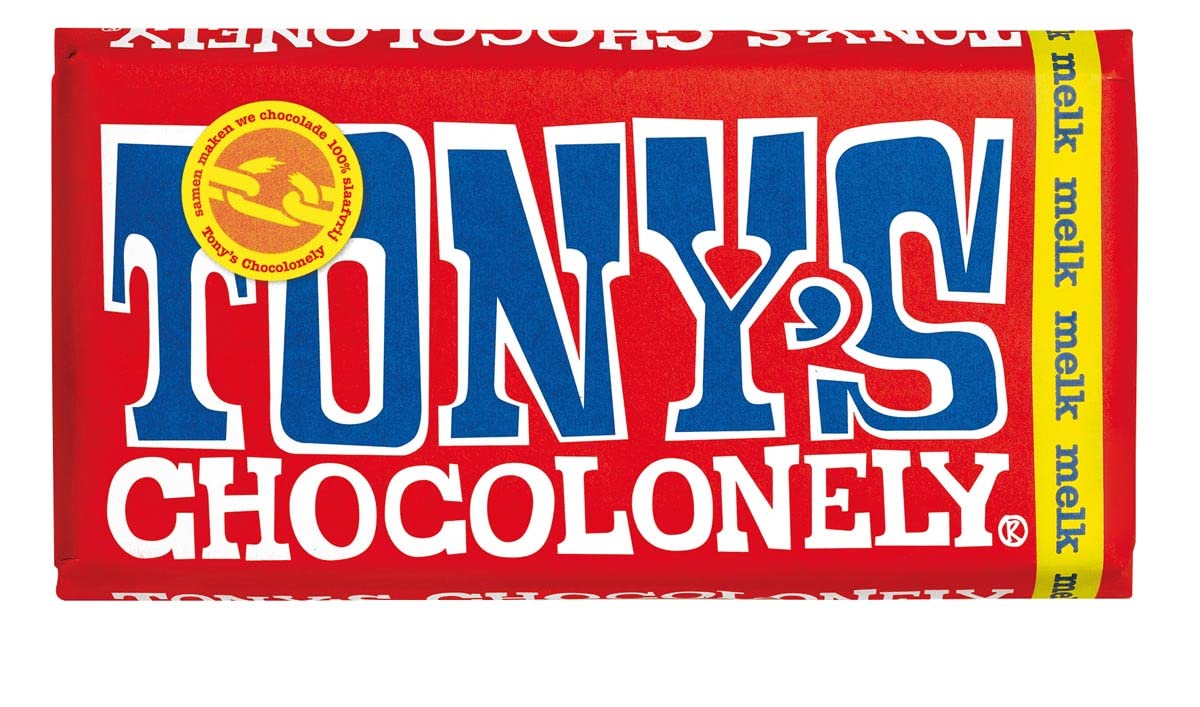 Tony's Chocolonely Milk Chocolate Bar 180 g