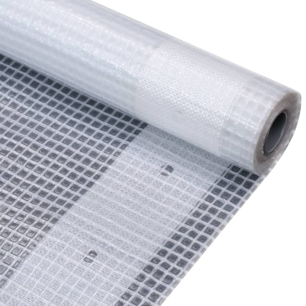 Vidaxl 2X Leno Tarpaulins White Greenhouse Replacement Ground Sheet Leno Tarp 8720286648421