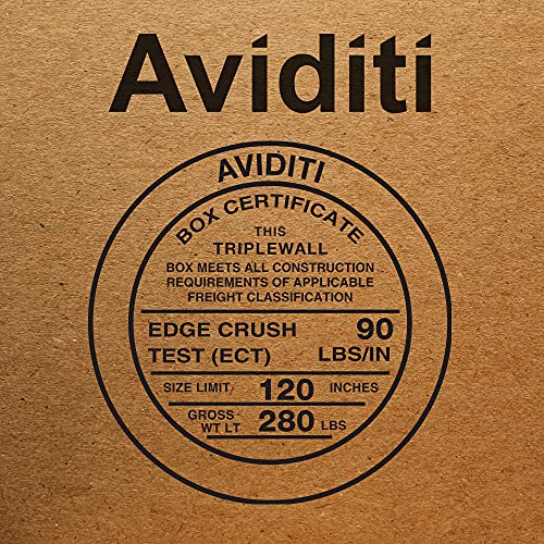 Aviditi Shipping Boxes Large 48"L X 40"W X 48"H, 5-Pack | Corrugated Cardboard Box For Packing, Moving And Storage 48X40X48 484048 #TOP1