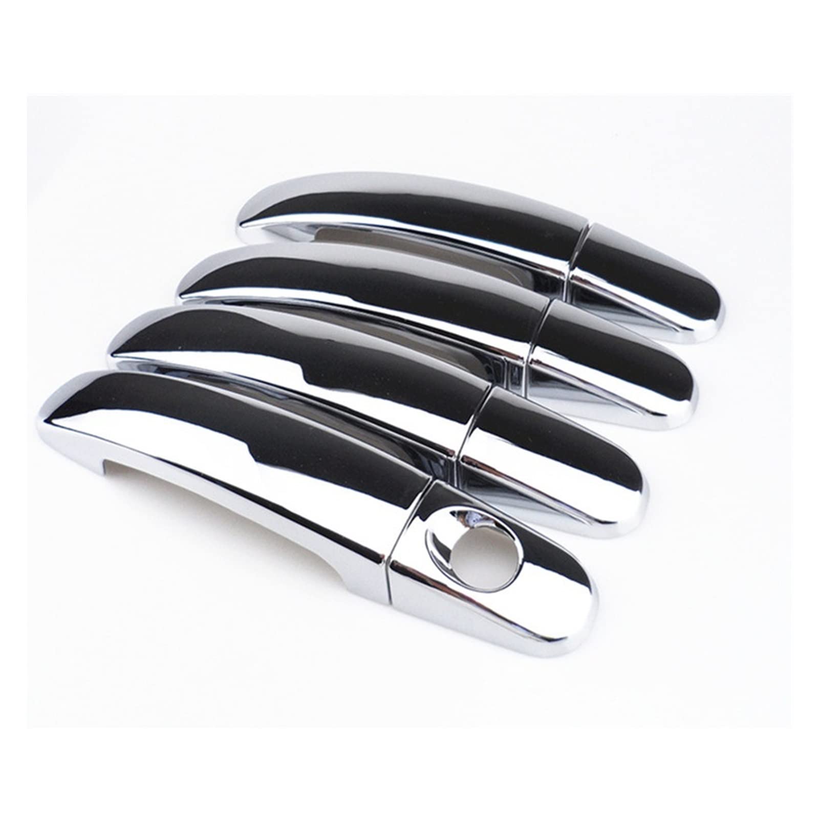 Rinkteea One Color Exterior Car Door Handle For Focus 2 Mk2 2005-2006 Sticker Abs Chrome Car Door Handle Cover Trim