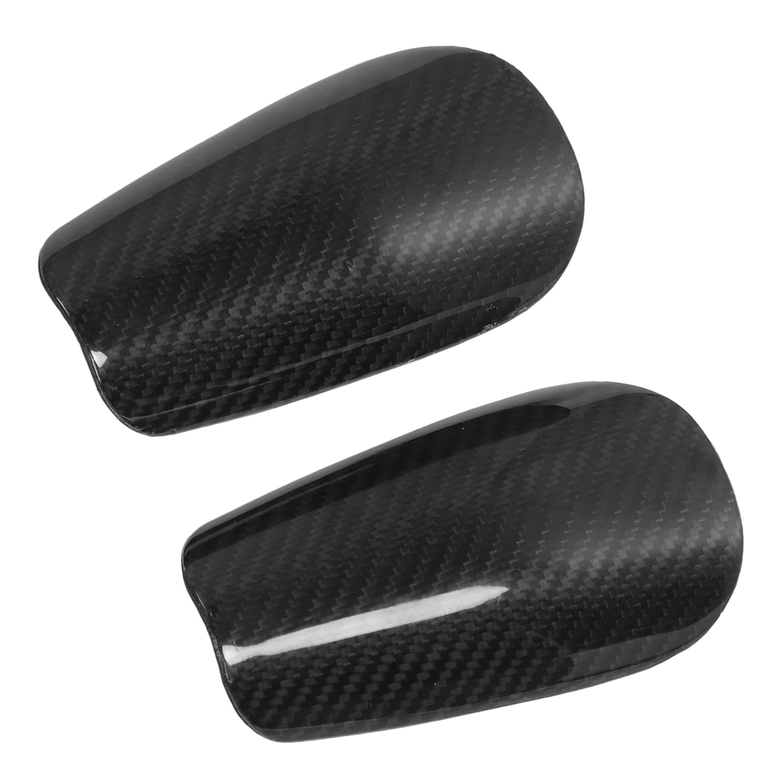 Tibia Football Pad, Shin Guard Super Léger Composite Material Fiber for Sports (Black)