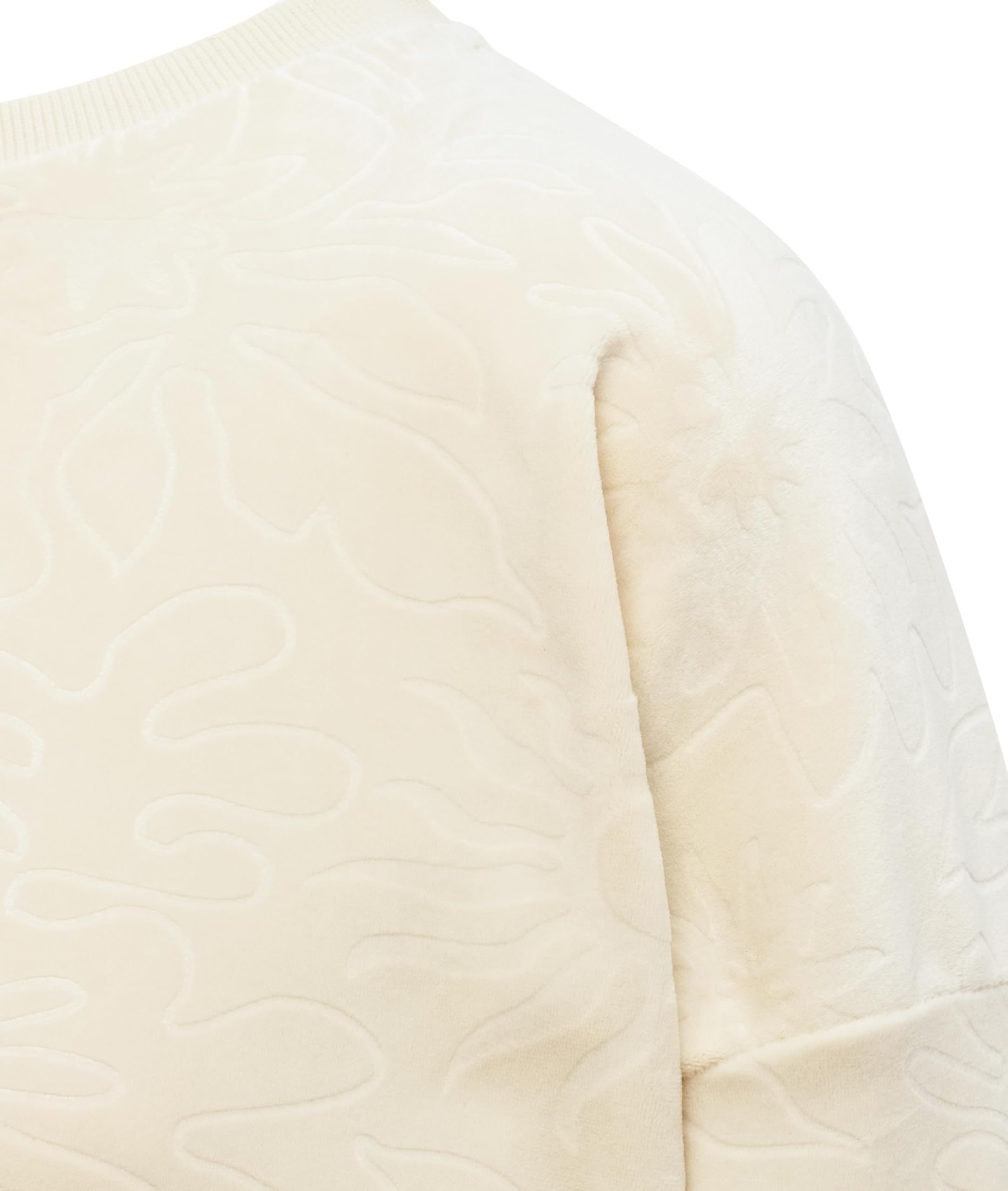 Ragwear Damska luźna bluza z kapturem oversized sweter z przytulnie miękkiego aksamitu z wytłoczonym wzorem Wuss Embossed XS-XXL