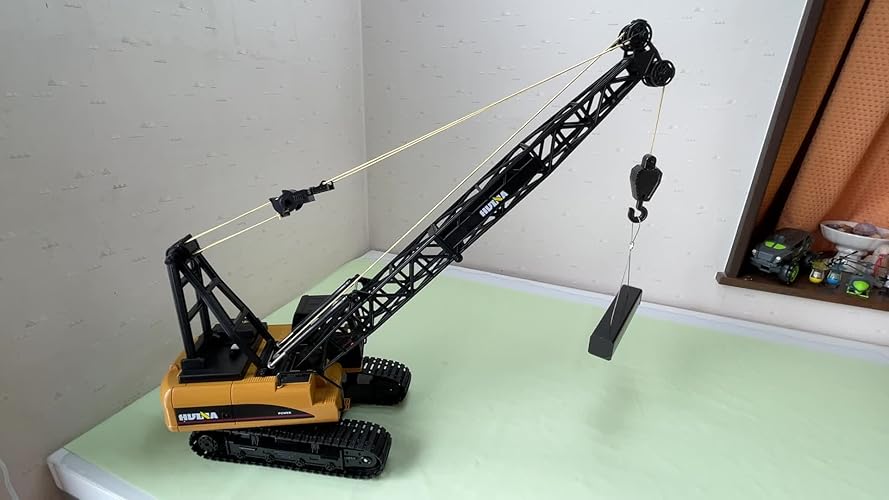 Amazon.co.jp: 1:14 RC車のおもちゃ15ch 2.4GHz RC合金クレーン