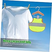 Vista 6 de Percha para mascotas, perchero pequeño para secar ropa para perros, perchas para ropa pequeña, percheros para pantalones, perchas para pantalones