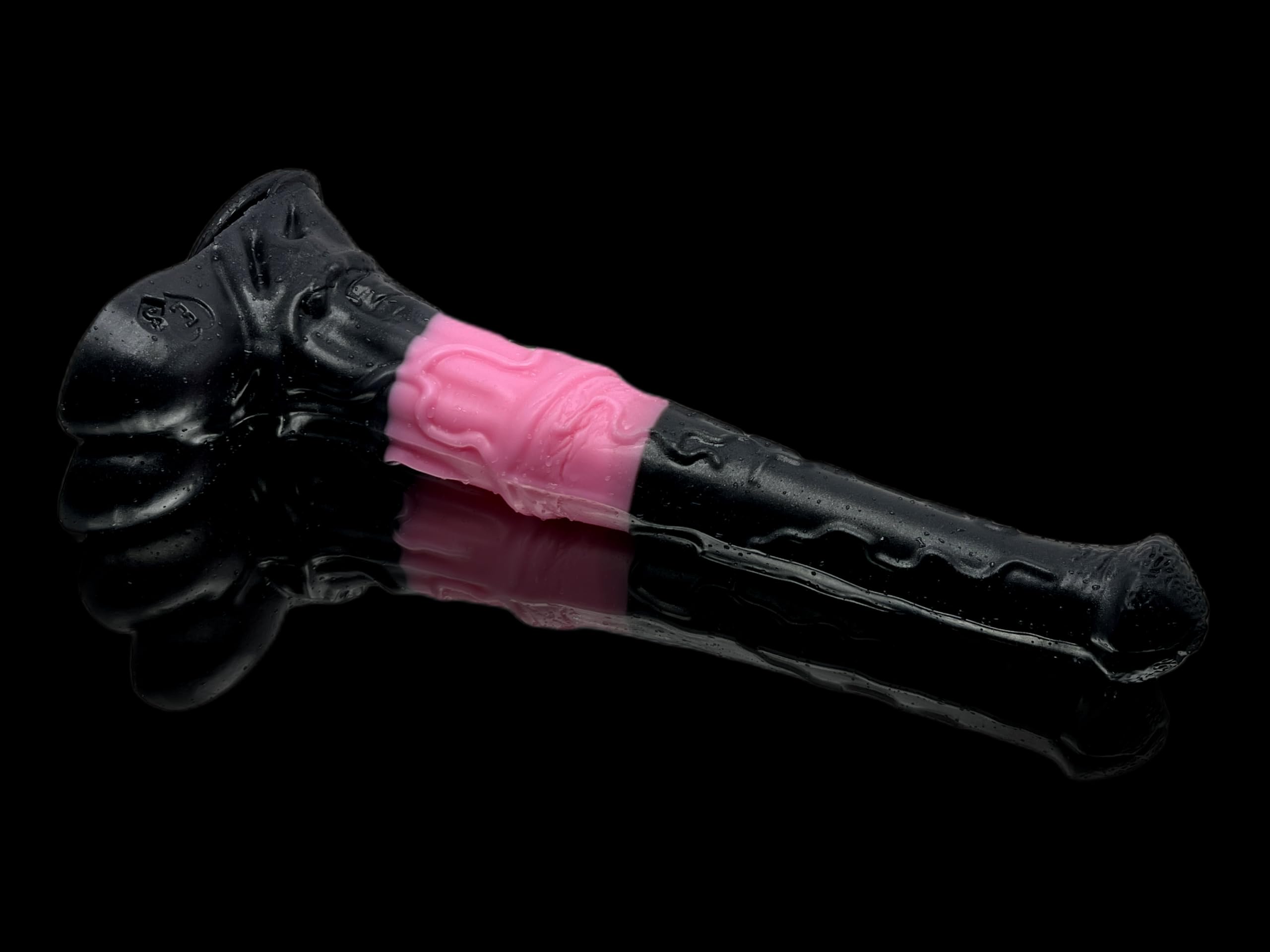 ES Huge Black Pink Dong 42 cm Suction Cup Dildo Super Big Thick Erasexa Mustangeo Realistic Horse Dildos