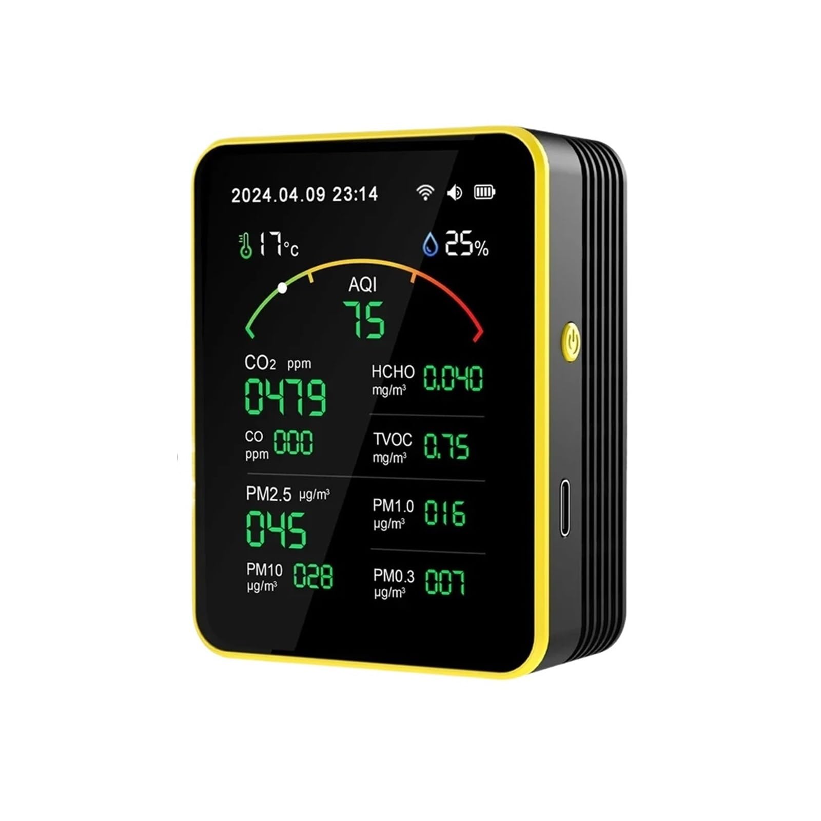 Air Quality Monitor 15 In1 Air Quality Detector Household Tester Multifunctional