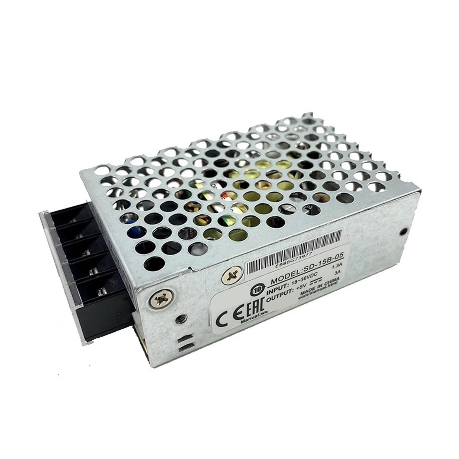 HYUJNAFZR SD-15B-5 18~36V DC to 5V DC 3A 15W DC-DC Converter Enclosed Type Switching Power Supply SD-15B-05 24V to 5V Converter