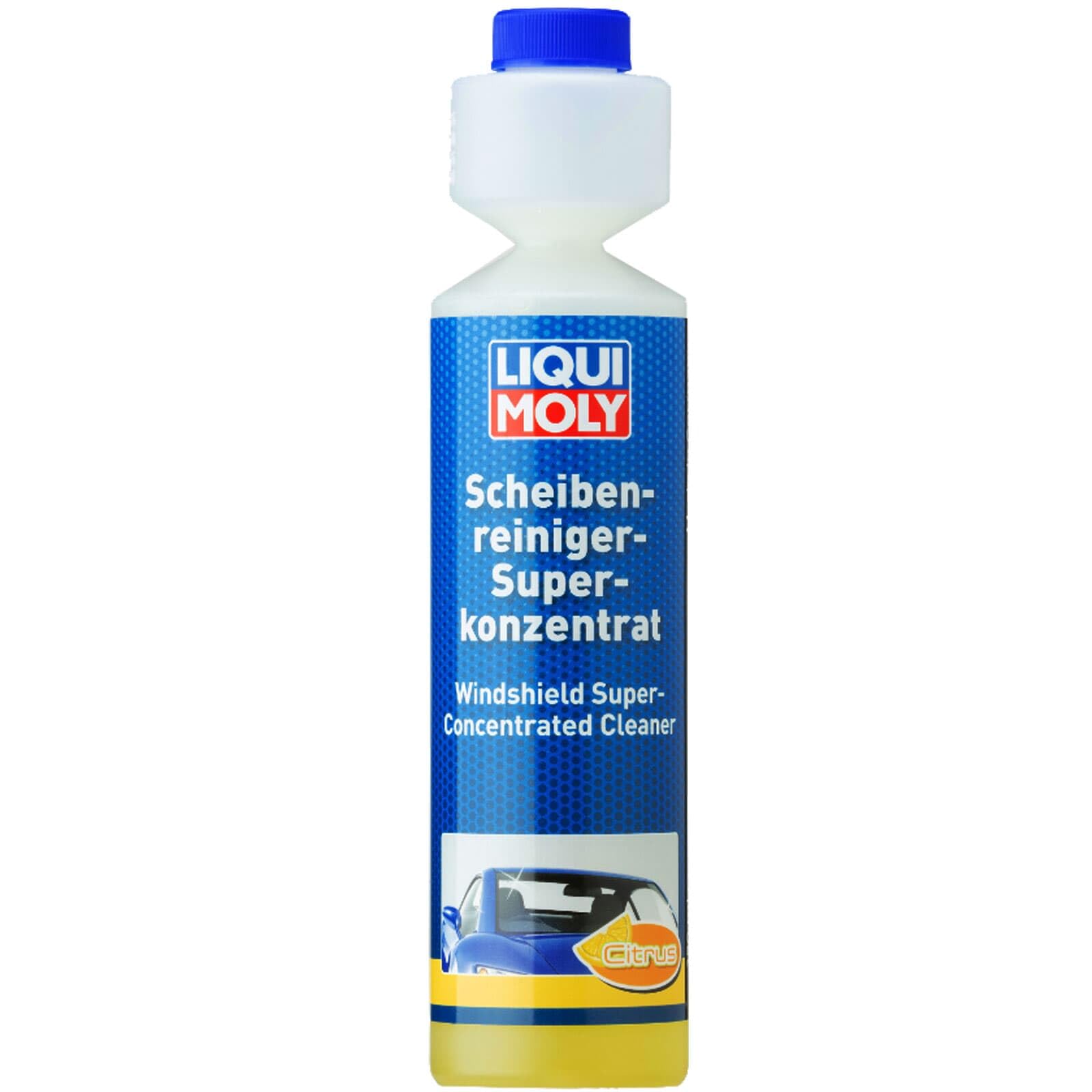 LIQUI MOLY Windshield Super-Concentrated Cleaner citrus | 250 ml | Wiping water additive | SKU: 1519