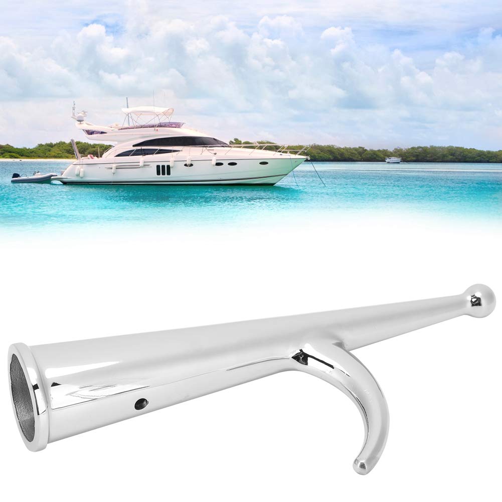 Marine Bootshaken Edelstahl, robust und widerstandsfähig, Boot Yacht Haken, 28MM, für Yachten, Segelschiffe und andere Wasserfahrzeuge