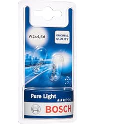 Luces Tablero Fiat Punto Bosch Pure Light Lámparas para vehículos, 12 V 1, 2 W W2x4, 6d, Lámparas x2