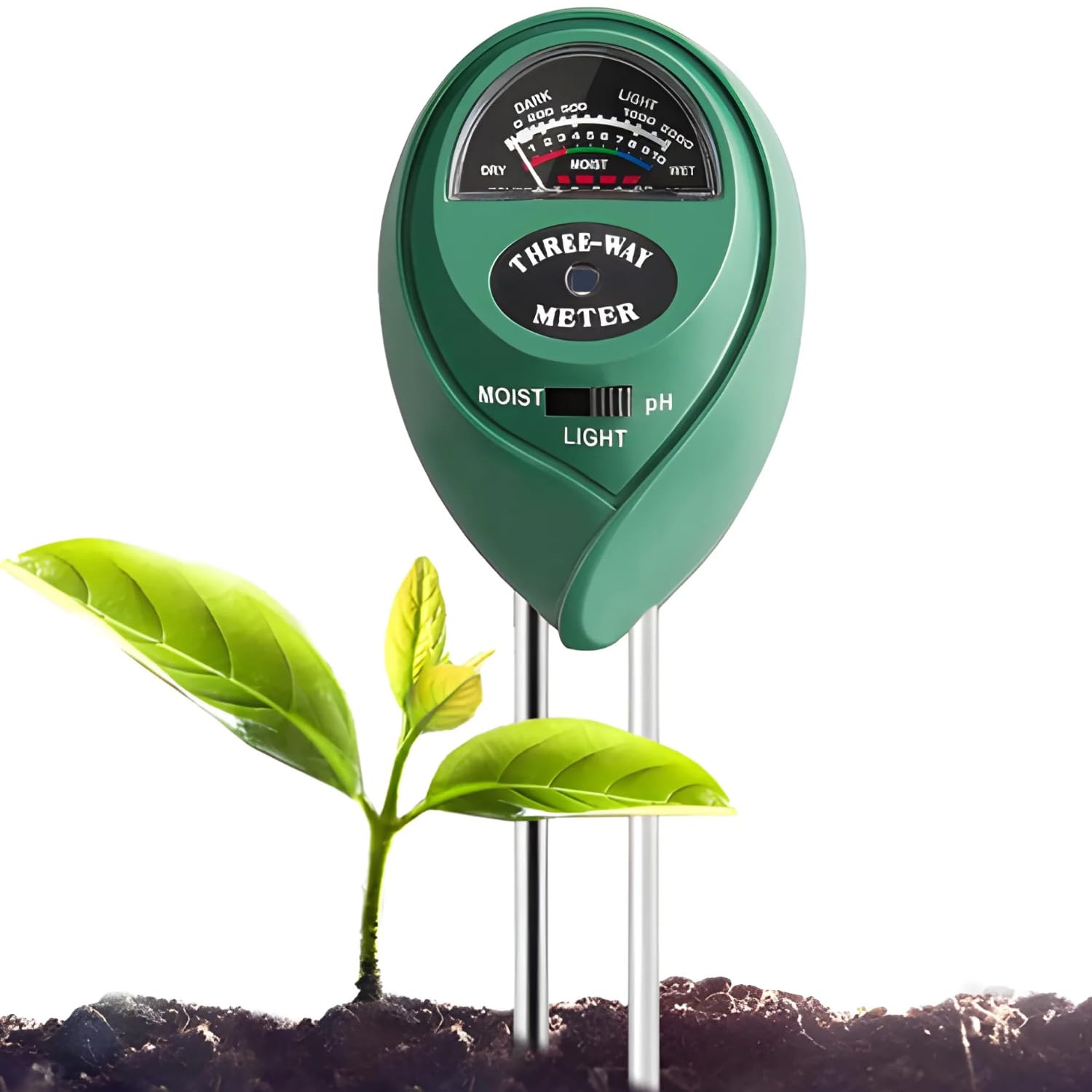 Soil Moisture Meter for Plants | Soil Water Tester & Hydrometer | Indoor Outdoor Garden Moisture Sensor for Accurate Plant Watering | No Battery Required Plant Water Meter for Gardening & Farming-picture-24