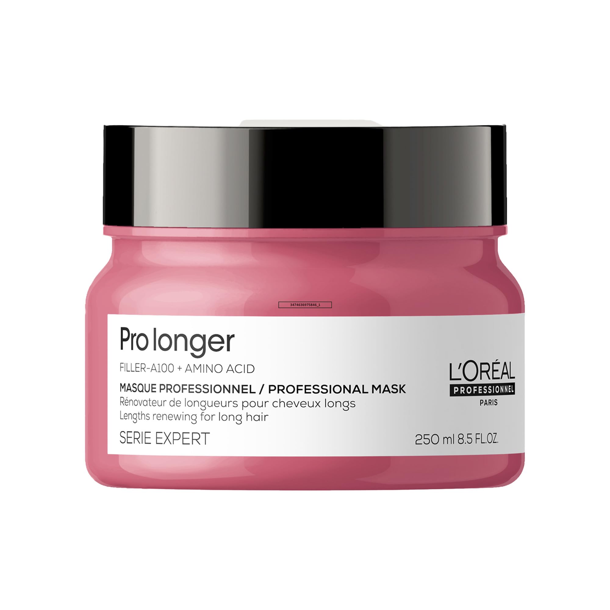 Imagen del producto: L'Oréal Professionnel Paris Pro Longer | Mascarilla hidratante| Protege de las puntas abiertas | Para cabello más largo, más sano y más grueso | Con tecnología Filler A100 + aminoácidos | Para todo tipo de cabello | 250ml