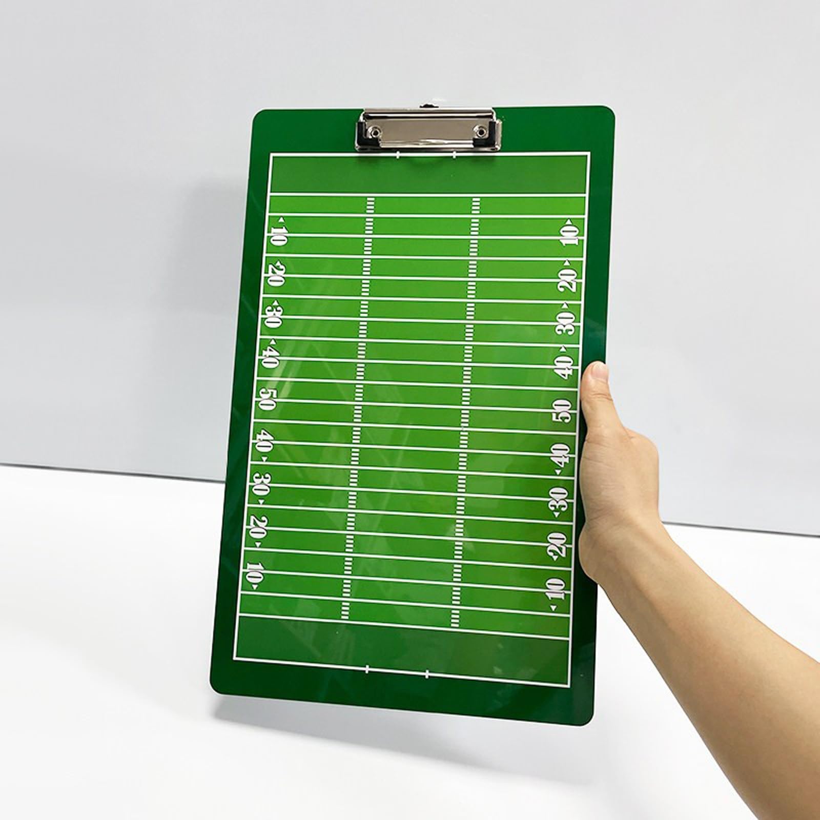 Tablica do Rugby, Tablica Trenerska do Rugby, Wytrzymały Materiał, z Mazakiem, Lekka, Przenośna, Stylowa I Praktyczna, Dwustronna, Treningu I Instruktarzu
