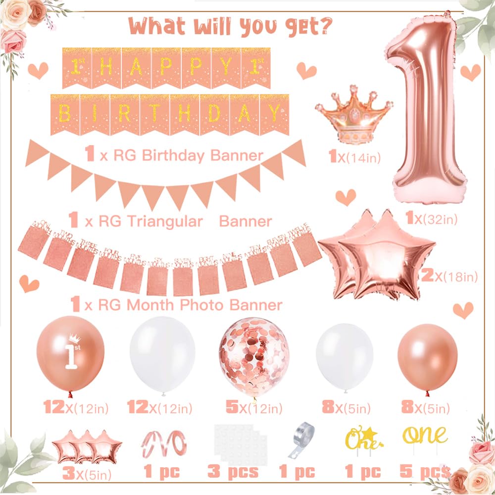 MIEWAA Decoratie 30e verjaardag vrouwen, 30s verjaardag ballonnen vrouw, verjaardagsdecoratie 30 jaar met Happy Birthday-banner, groot nummer 30 folieballon, hart ster folieballon, latex confetti