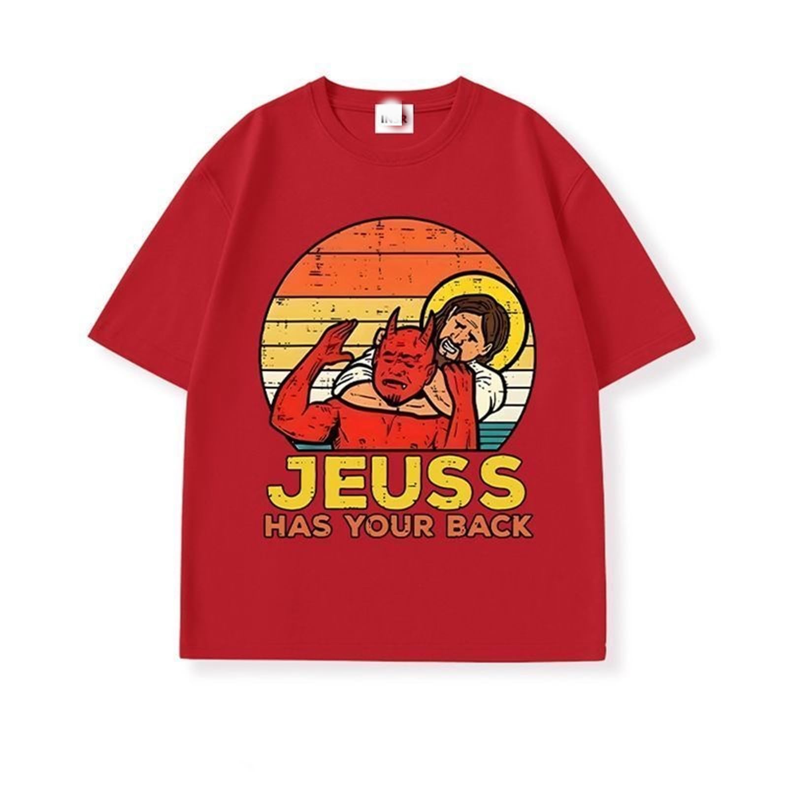 T-Shirts Vintage pour Hommes et femmes en coton rouge XS parfait pour vos sorties urbaines
