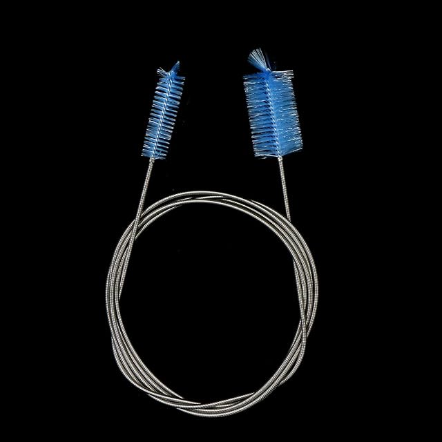 Foto 6 de 7 de 2 piezas Cepillo de Limpieza para Acuarios Tubos Flexibles de Doble Tanque para Peces Filtros Limpiadores…