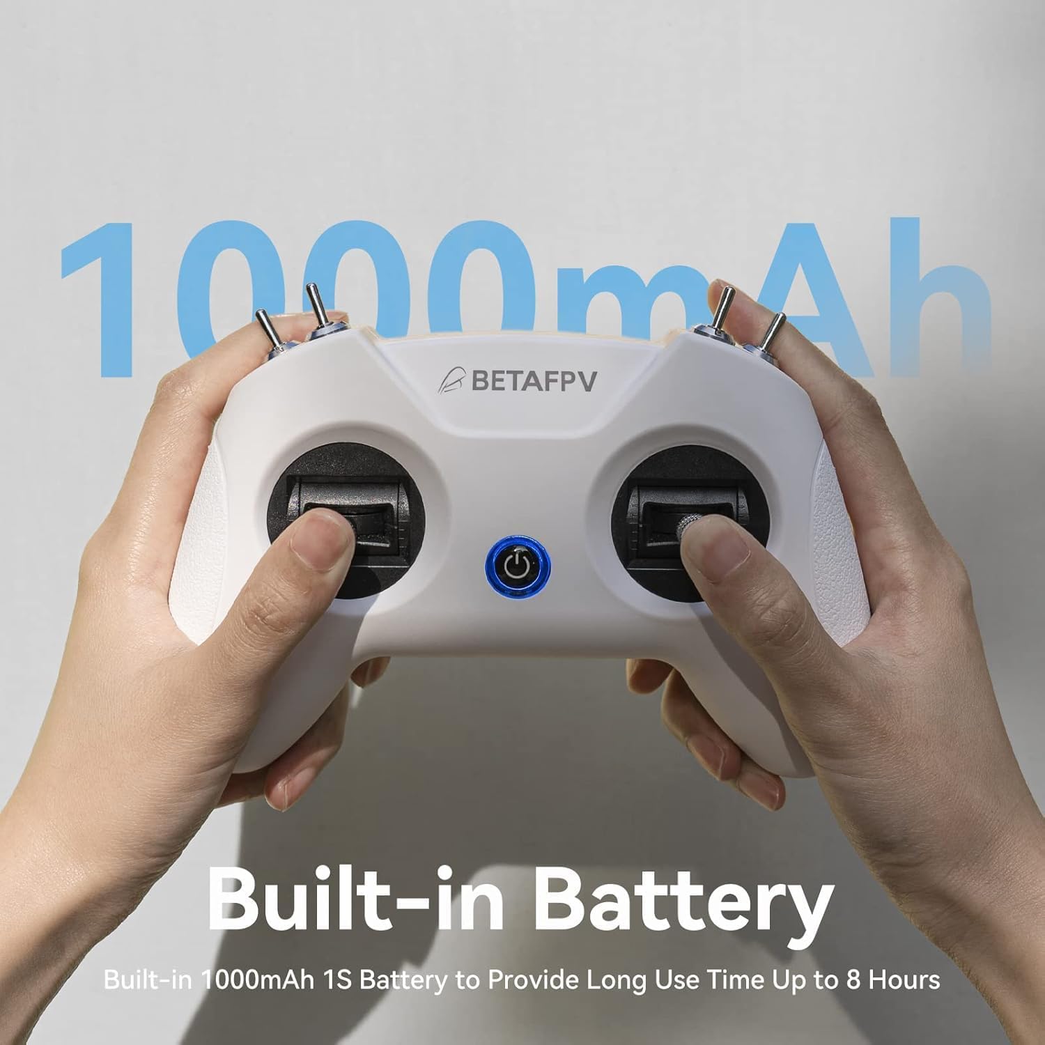 BETAFPV ELRS V3 LiteRadio 2 SE Télécommande Radio, Soutien Configurateur V2, Mise à Jour du Micrologiciel, Simulateur FPV, Chargement USB-C, Calibrage Joystick, pour Drone FPV RC Quad -Mode 2