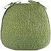 U-förmige Stuhlkissen Für Esszimmerstühle, Küchenstuhlkissen Mit Krawatten, rutschfeste Esszimmerstuhlauflagen, Mehrfarbiges Esszimmerstuhlkissen (Color : Green, Size : 2 Pack)