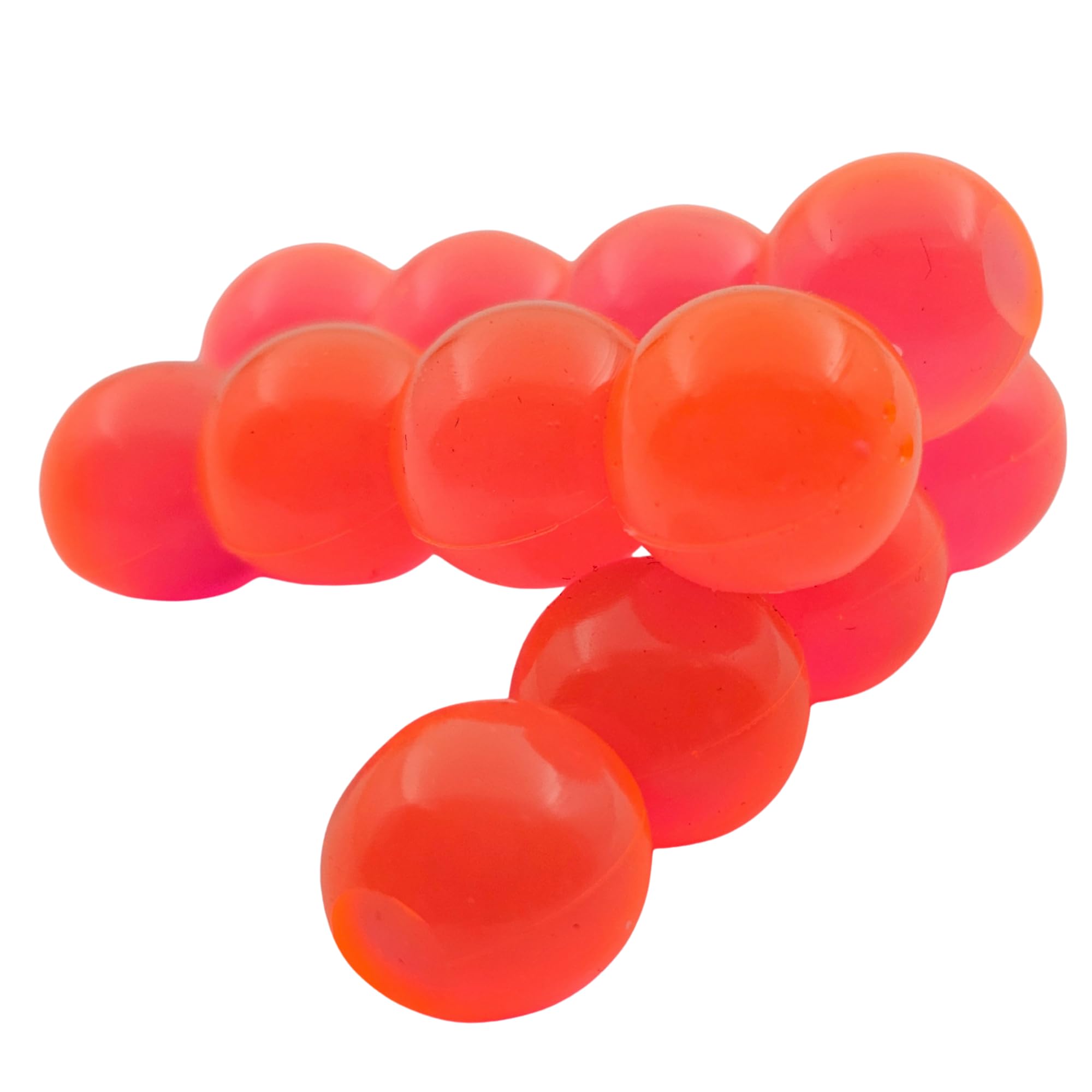Fishing Scented Soft Plastic Beads Artificial Salmon Egg Bait Packs for Trout, Steelhead and Salmon (Spawn Roe Fishing Tackle)