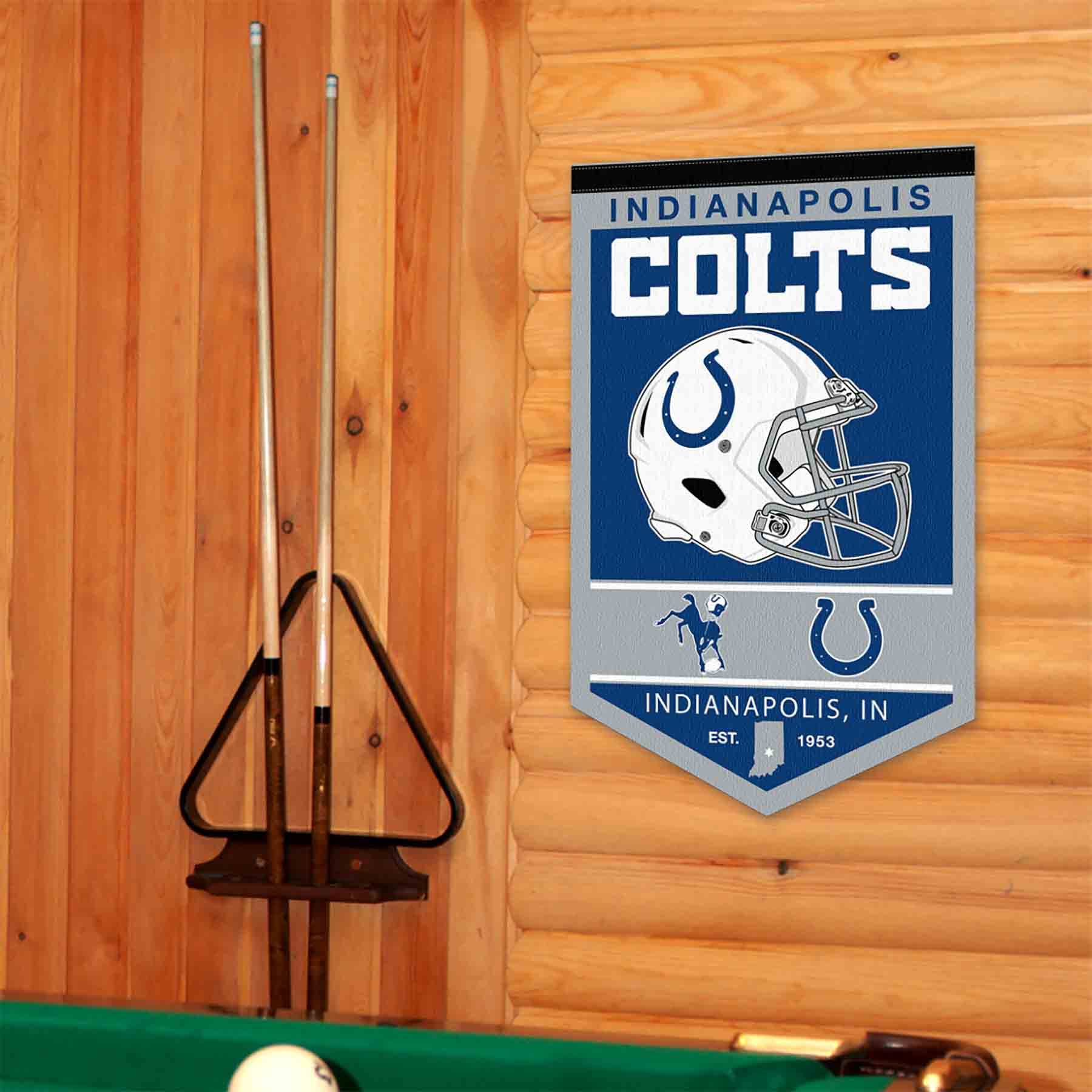 WinCraft Indianapolis Colts Heritage History Banner Pennant