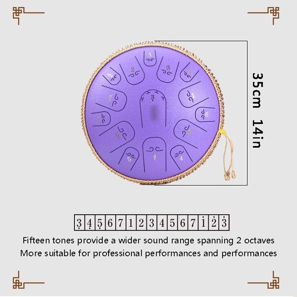 ハンドパン スリットドラム 14インチ Amazon.co.jp: ハンドパン スリットドラム 楽器 14インチスチール舌