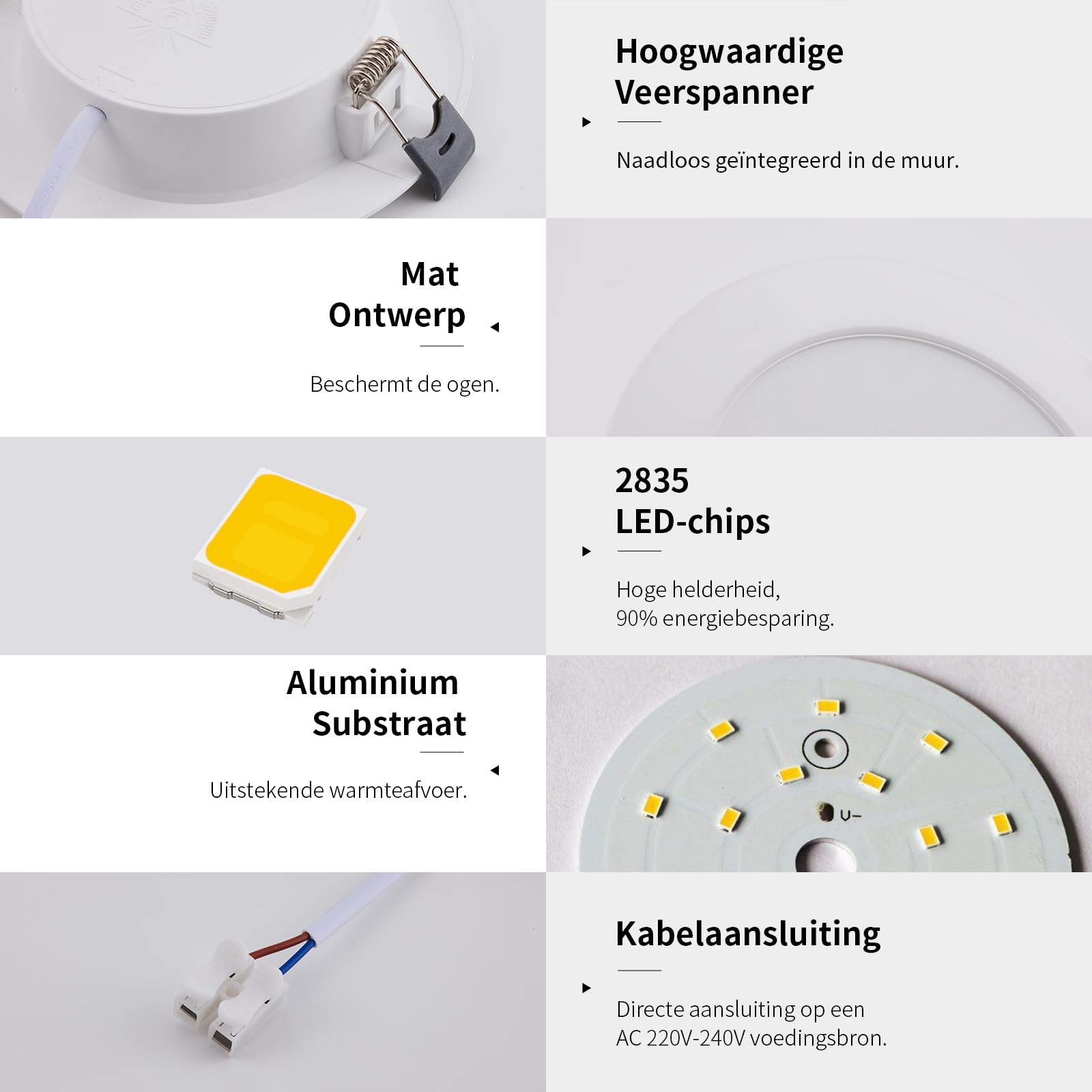 LED badkamerspot met sensor NIVERA LED/12W/230V IP54 22,5 cm zwart