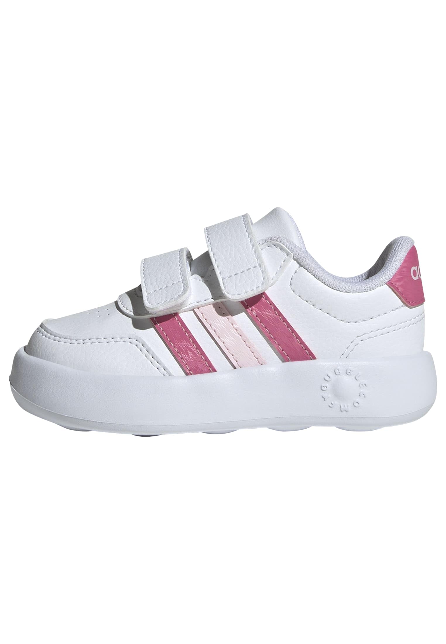 Adidas Unisex bebé BREAKNET 3.0 Shoes Infants, FTWR White/​Pink Fusion/​Clear Pink, 22 EU