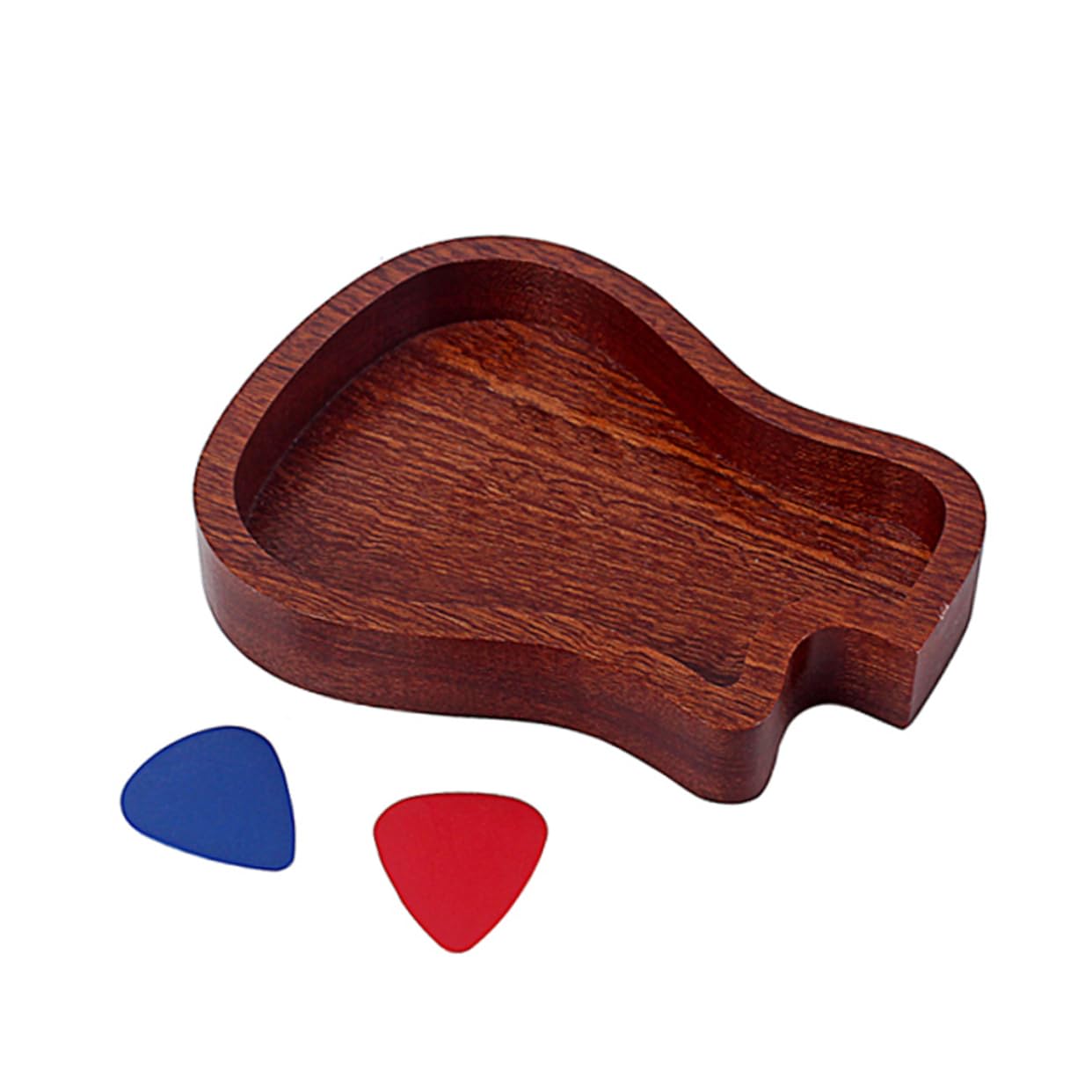 Yardwe 2 Series Estuche para Púas De Guitarra Estuche para Púas De Guitarra Soporte para Púas De Guitarra Acústica Bandeja para Púas De Guitarra Soporte para 2 Piezas*2 Color Aleatorio