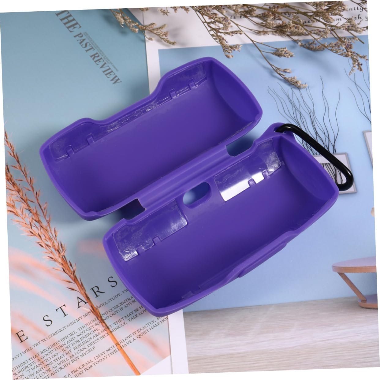 BESTonZON Cuffie Per Esercizi Scatola Da 3 Pezzi Copertura Degli Auricolari Senza Fili Wireless Sugli Auricolari Cuffie Wireless Sopra L'orecchio Viaggiare Viola,porpora Custodia Difficile