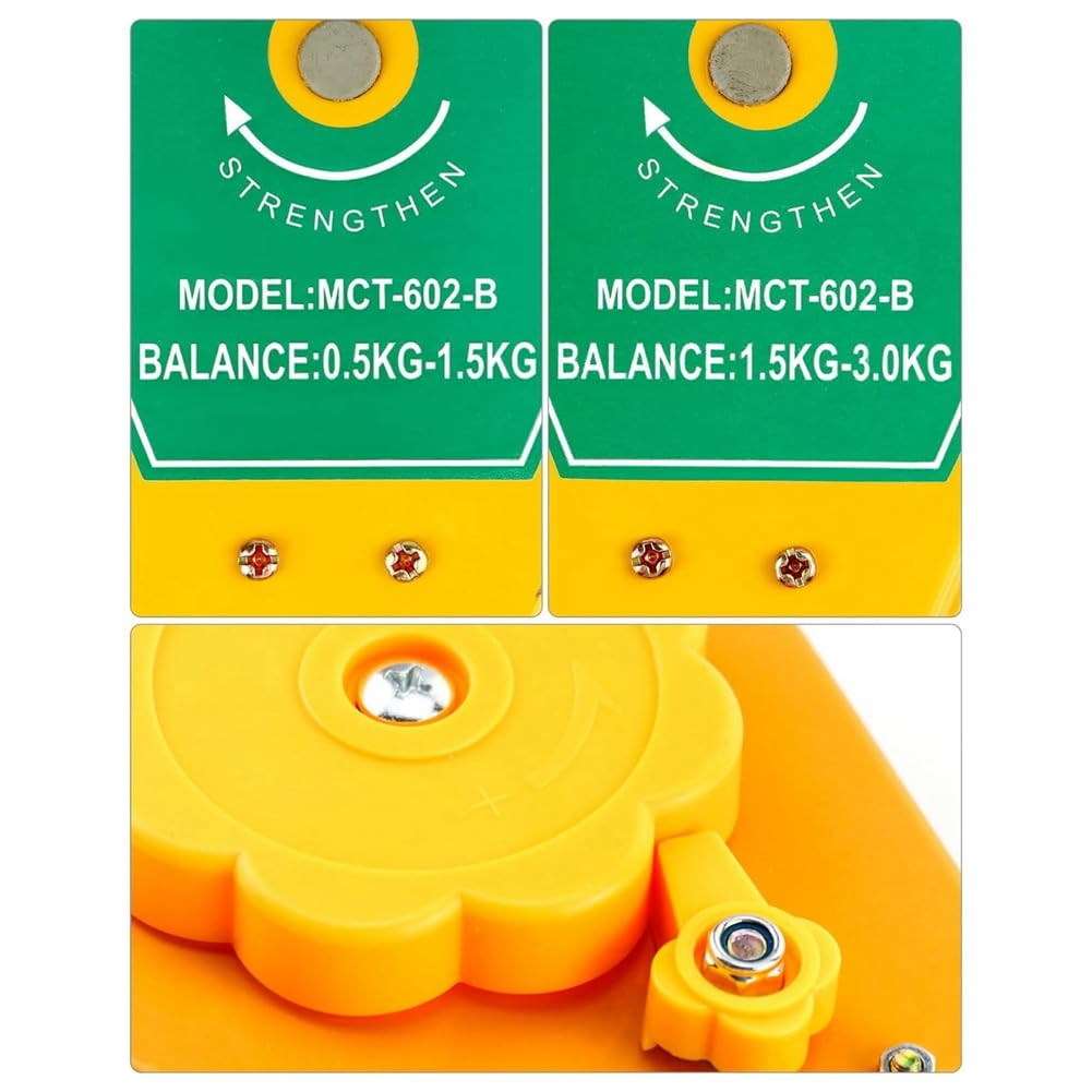 Balanceador de resorte retráctil 2 piezas, 3,3 libras - 6,6 libras y 1,1 libras - 3,3 libras mejora la cadena de montaje de herramientas