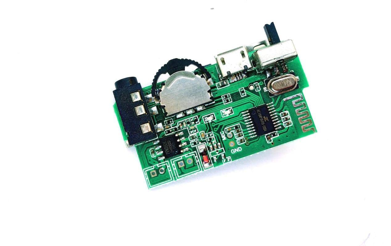 ESPtronics (1 Pc) Bluetooth Amplifier Module for DIY Mini Boom Box 5 Watt with Pendrive, MicroSD, Bluetooth MIC, AUX Connectivity Micro Controller Board-image-26
