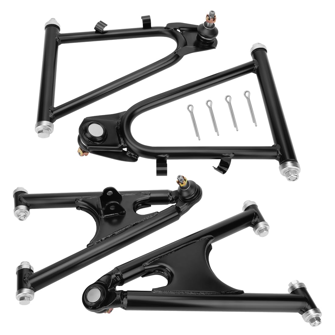 Kit de brazos de control superior e inferior delantero de alta resistencia aptos para Yama-ha Banshee 350 YFZ350 1987-2006 3GG-23540-00-P0