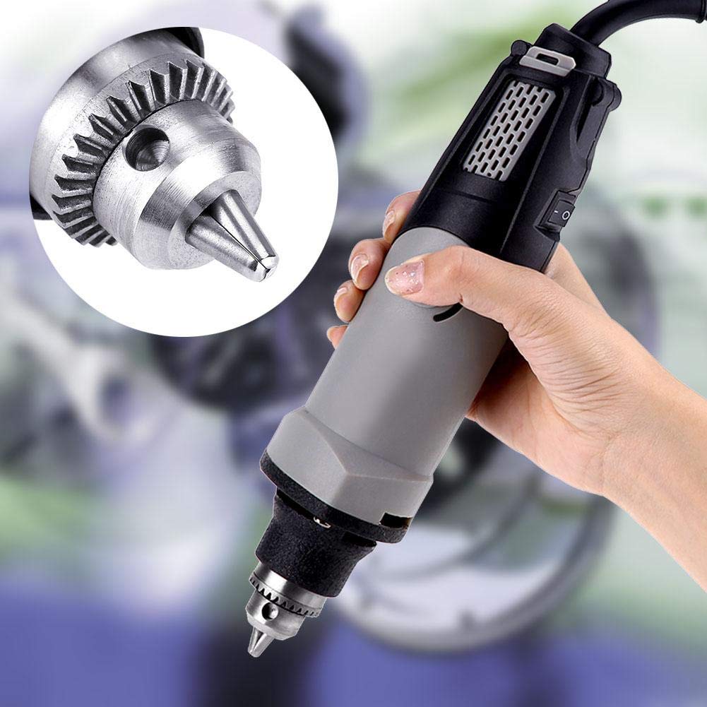 Raguso Smerigliatrice Elettrica 400W Trapano Elettrico 6 Posizioni Utensile Rotante 220V