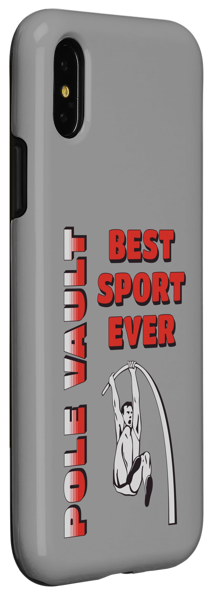 iPhone X/XS POLE VAULT - BEST SPORT EVER - Fun Track And Field Case - Image 3