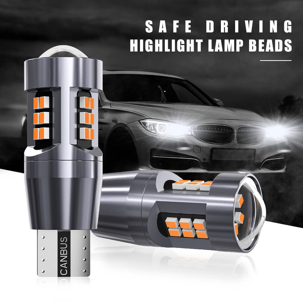 LAMPADE RETROMARCIA NO ERROR 13 LED T15 W16W CANBUS PER FIAT TIPO HATCHBACK 6000 - Foto 9