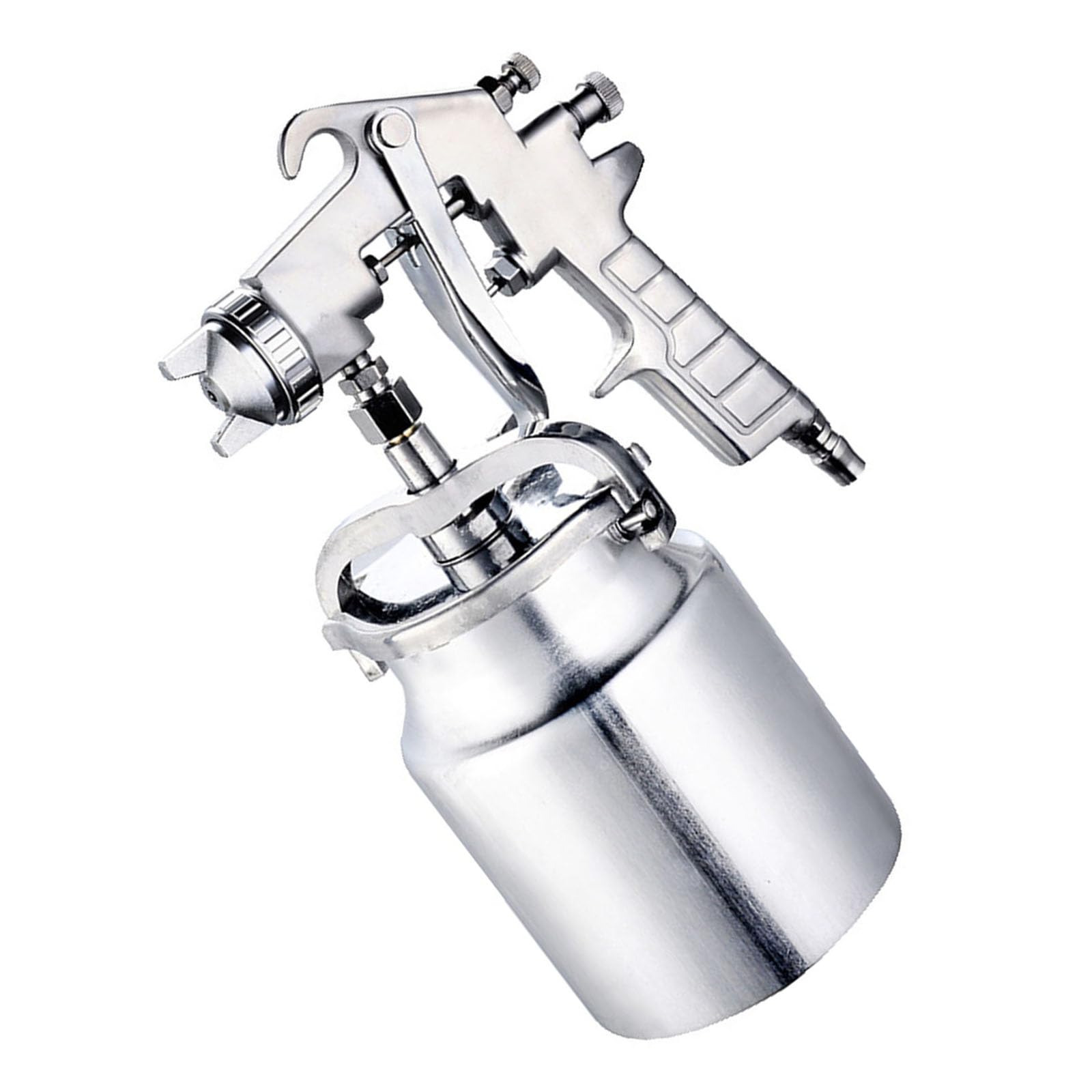 HVLP Sprayer Air Paint Sprayer Siphon Feed 1000CC Capacity, with 2mm Nozzle Professional Pneumatic