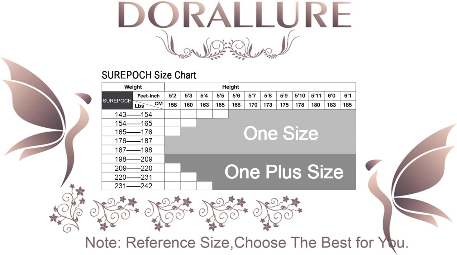 DORALLURE Plus Size Thigh High Stockings Silicone Lace Top Stay Up Silky Pantyhose for Women Hold Up Nylon - Image 6