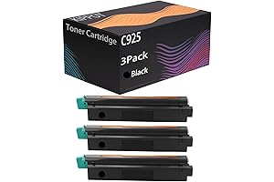 Compatible Lexmark C925 Toner Cartridge Replacement, C925 High Print Yield 8500 Pages (Black 3pack)