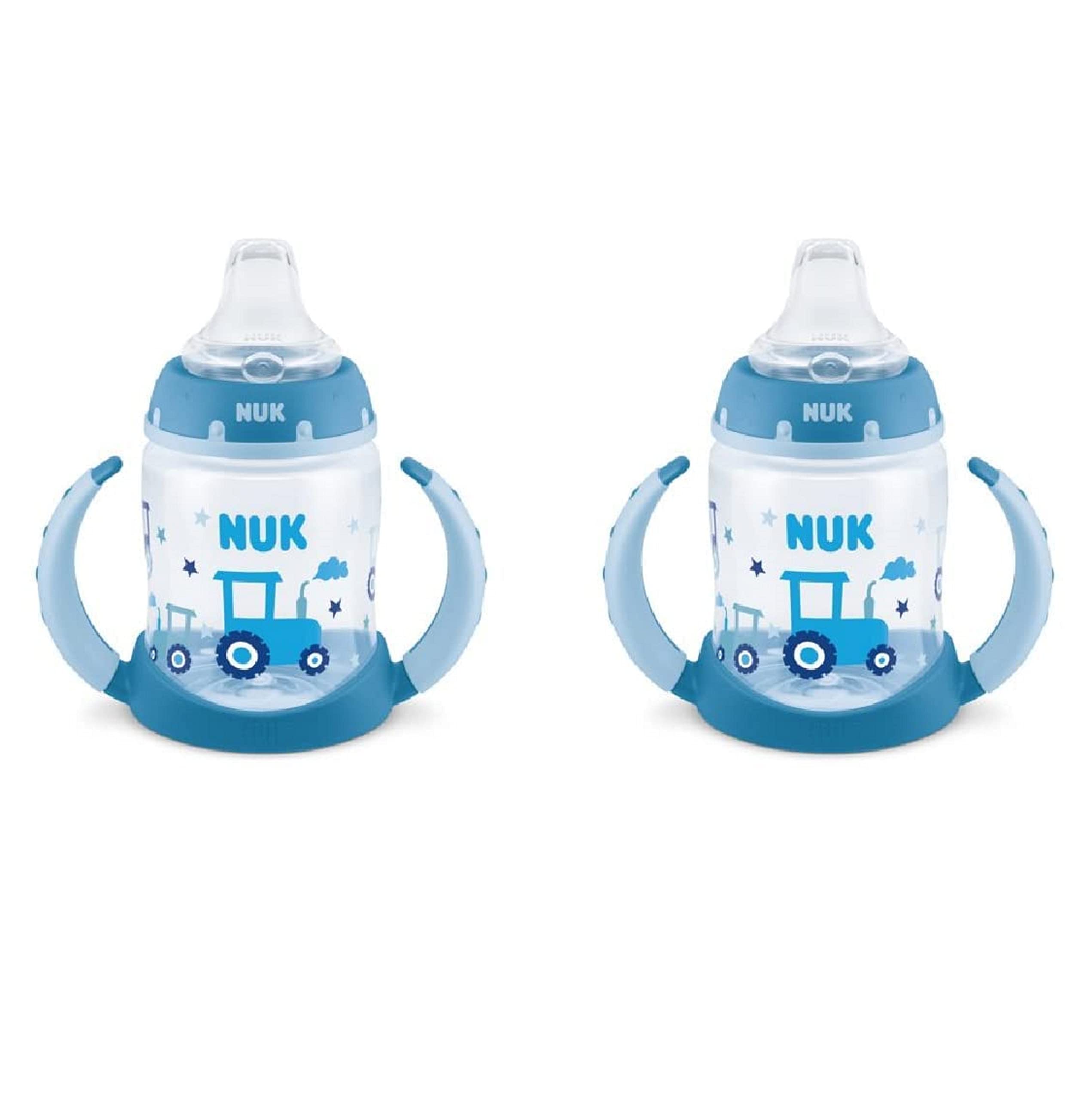 NUK Learner Cup Sea Creatures -Boys,5-Ounce (2 Count)
