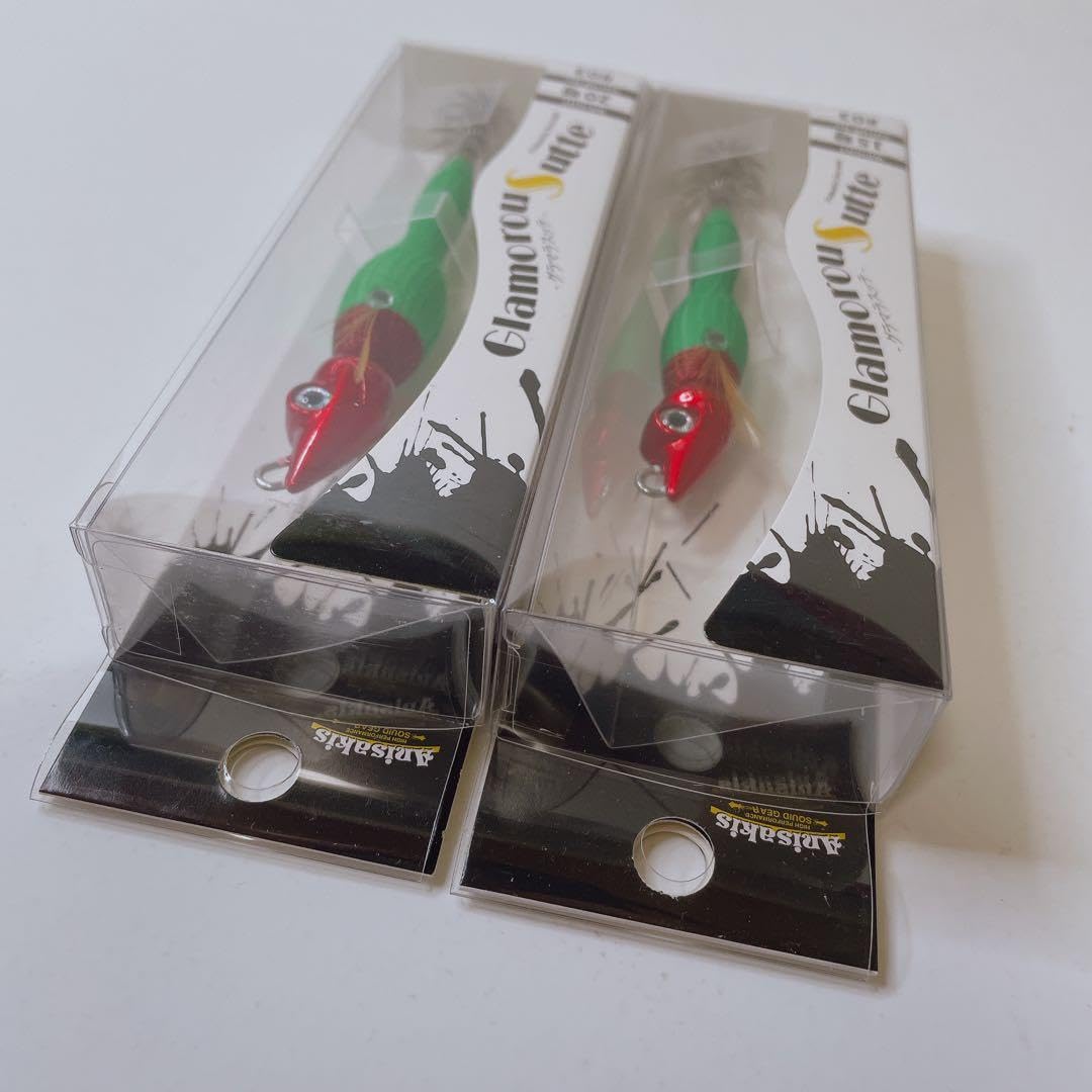 Amazon.co.jp: アニサキス グラマラスッテ 15号 20号 赤緑 2個セット
