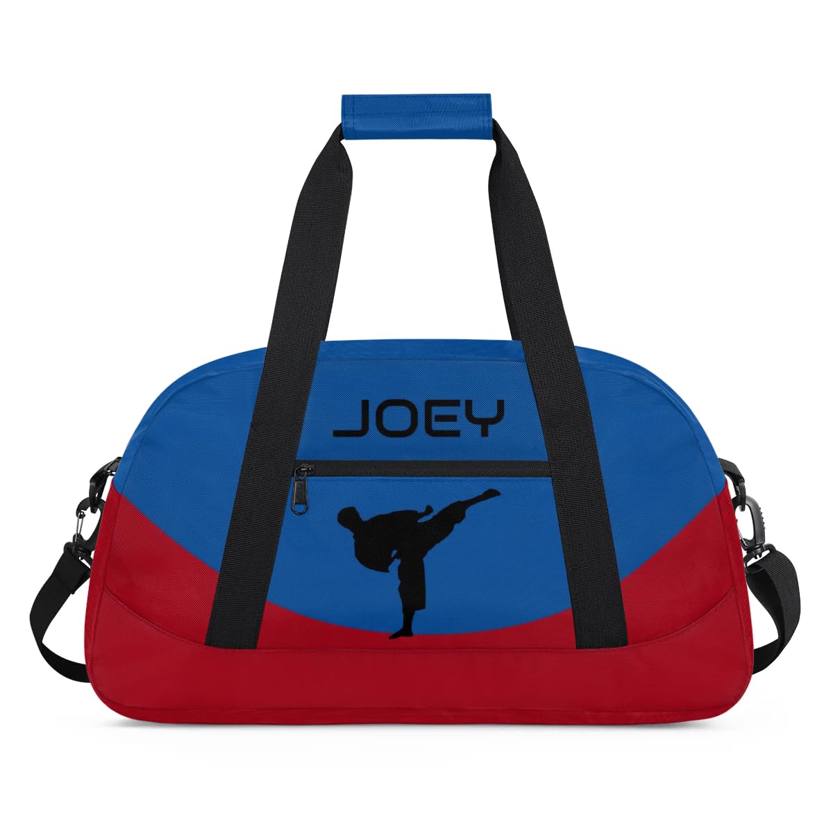 Tiaortas Personalized Gym Bag Duffel Bag for Girls, Custom Cheerleader Bag Overnight Bags for Gymnastics Travel Weekender Practice Karate Taekwondo